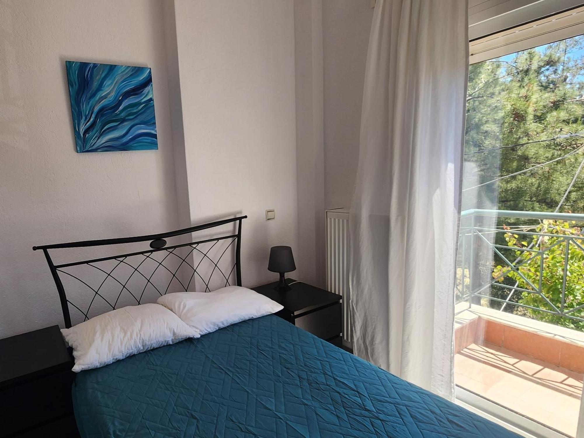 Pine Beach Holiday Home 2 Bedrooms 50 Meters To The Beach Kalyves Polygyrou Exterior foto